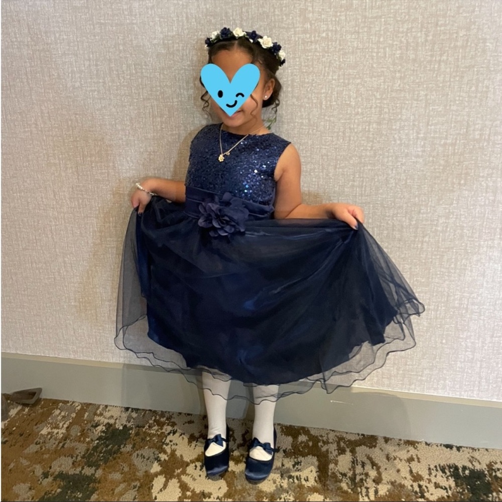Girls sequin dress